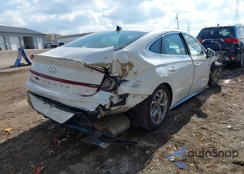 2021 Hyundai Sonata Sel z USA, uszkodzony, nr VIN KMHL64JAXMA151546